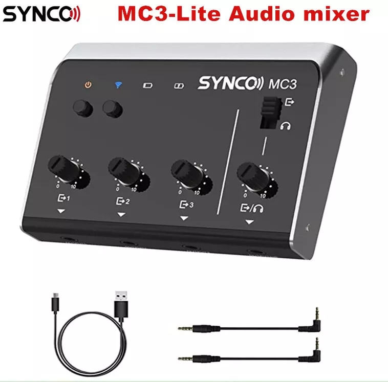 Audio And Music Mixer - Synco MC3 Lite mélangeur Audio 4