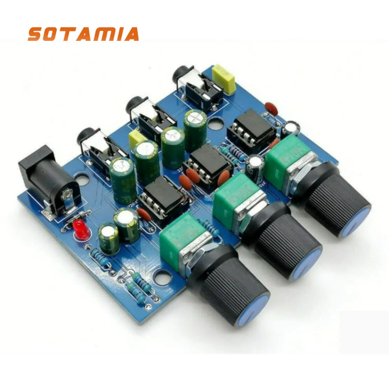 Audio Without Music - SOTAMIA Amplificateur-mixeur audio multicanal pour casque,