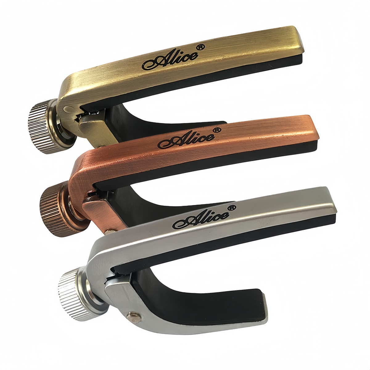 Guitar Capo Clip - Alice Capo de guitare à rouleaux