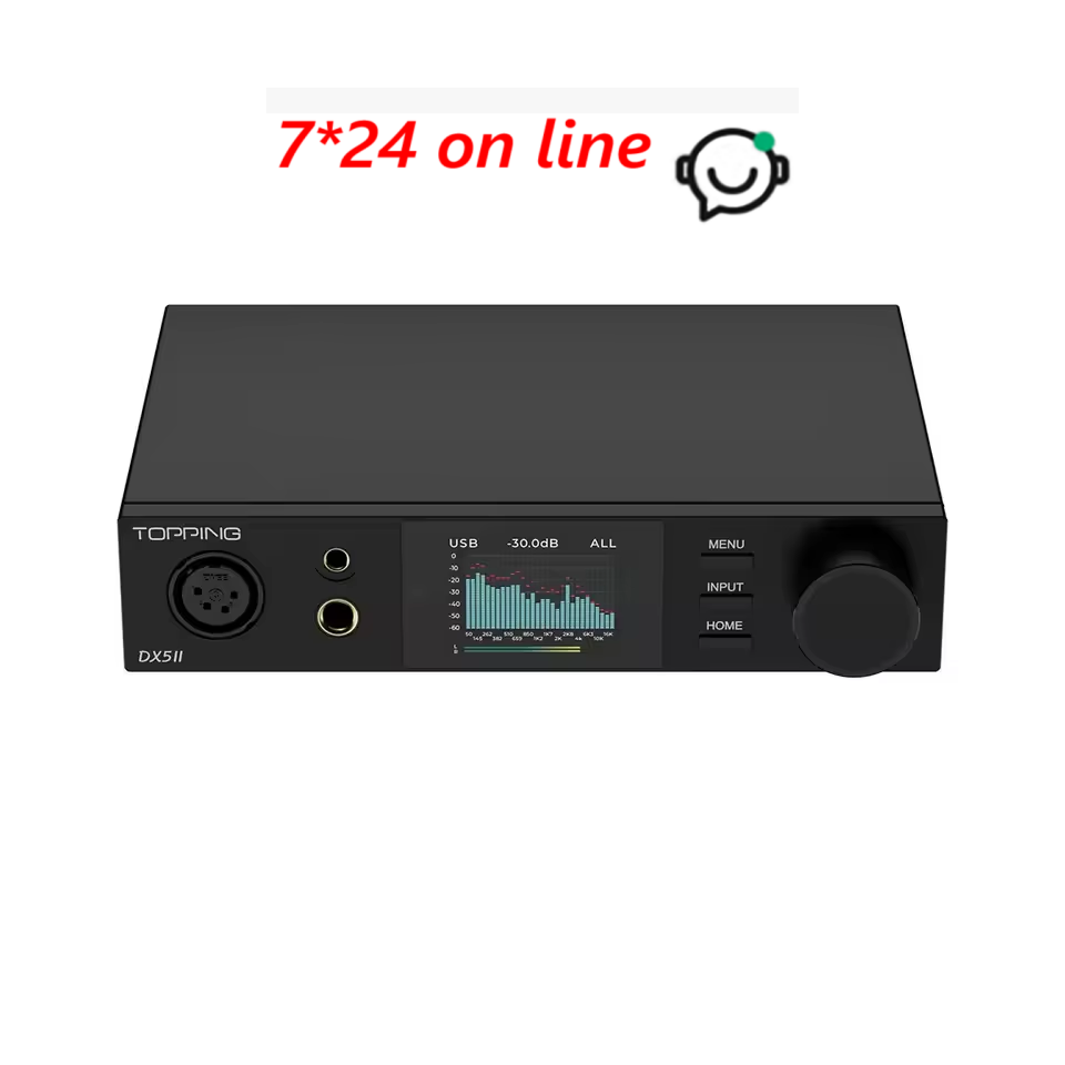 Headphone Amplifier Dac - TOPPING DX5 II Combo DAC et