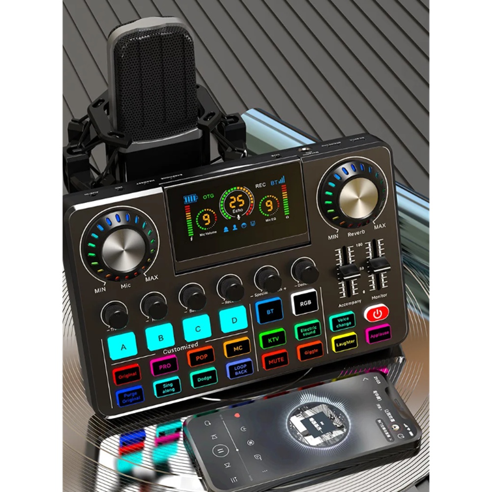 Audio And Music Mixer - Table de mixage audio DTC5, carte