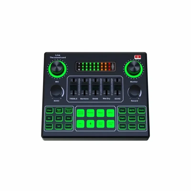 Audio And Music Mixer - V9SJ mélangeur Audio externe carte son