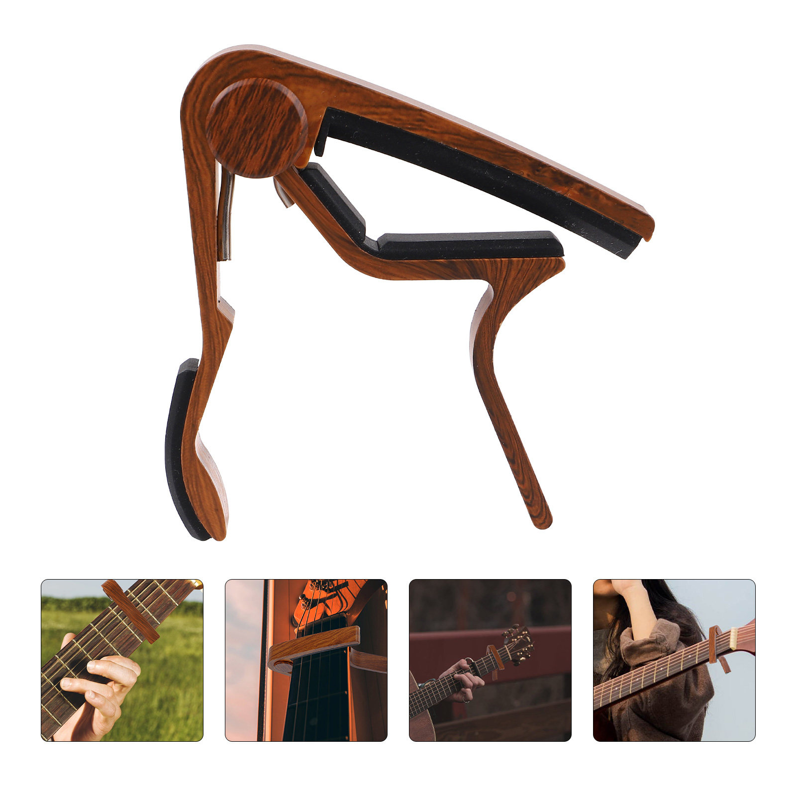 Guitar Capo Clip - Capodastre de guitare en métal, construction