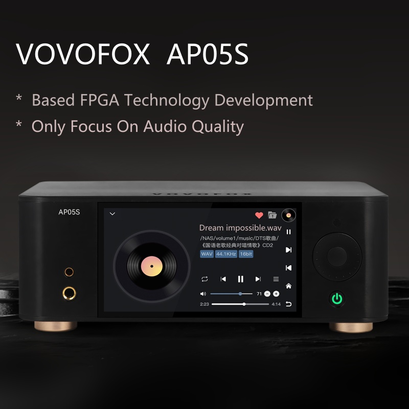 Audio Without Music - Lecteur de musique sans perte VOVOFOX-HiFi