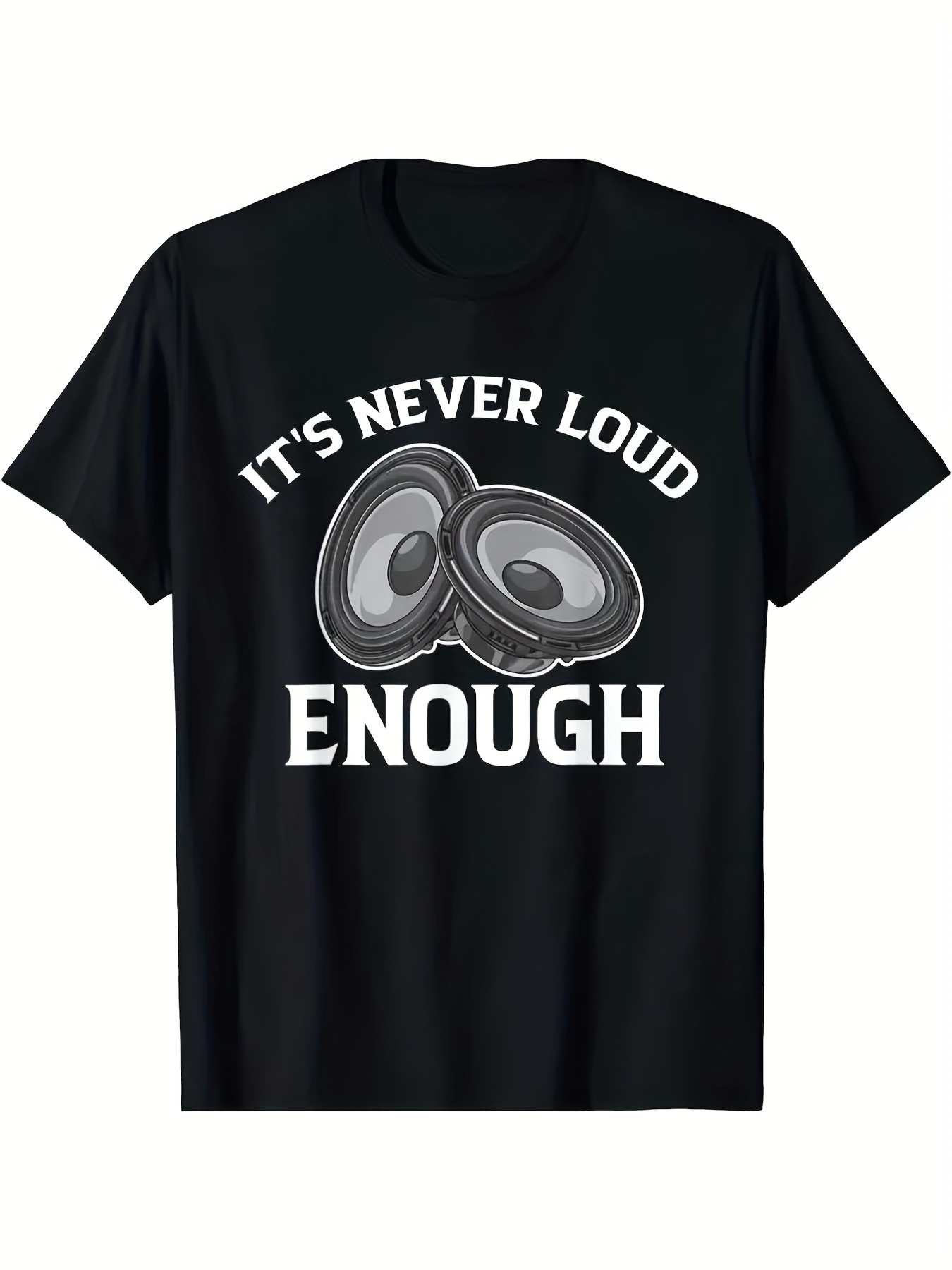 Audio Music Enhancer - T-shirt pour homme à motif audio