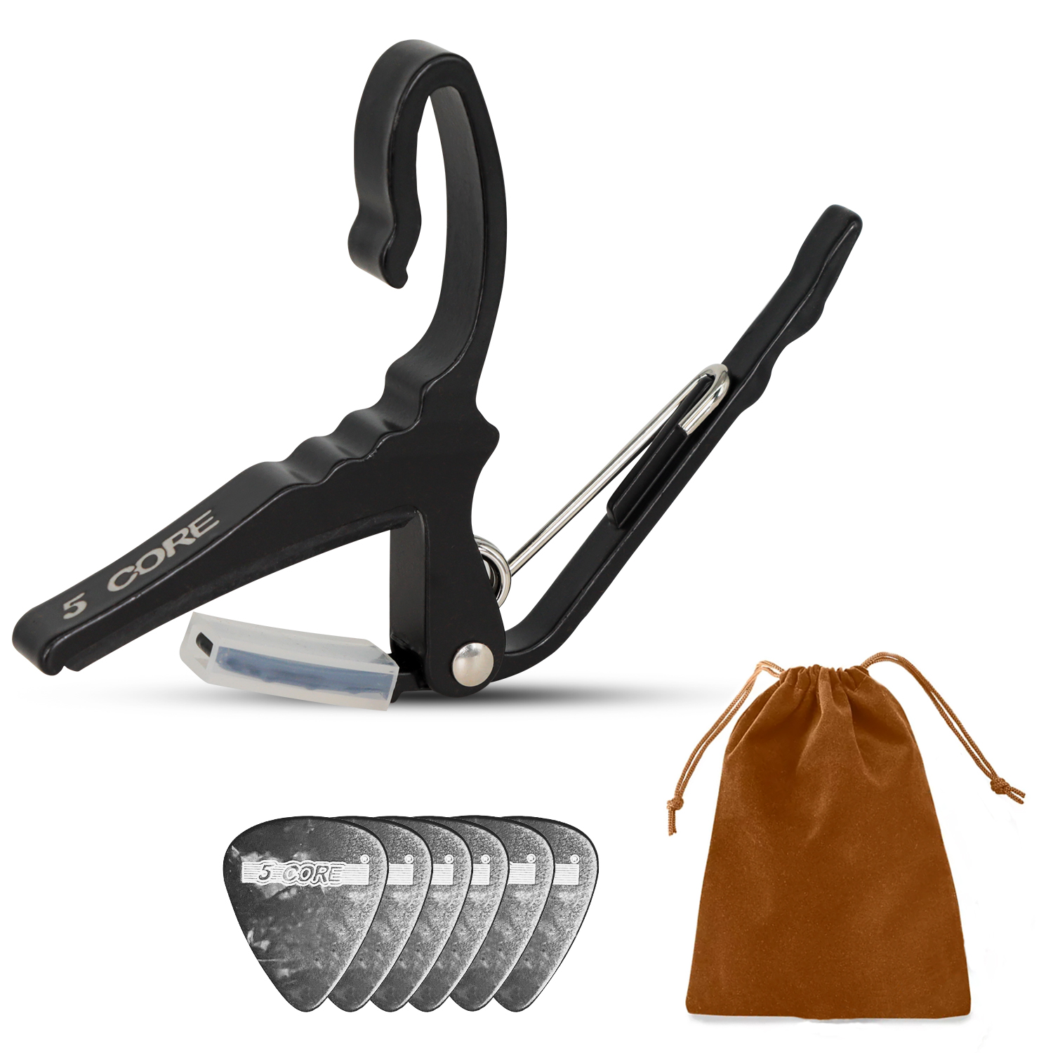 Guitar Capo Clip - Capo de guitare 5 cordes à
