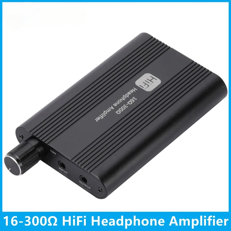 Audio Without Music - Amplificateur de casque HiFi 16-300Ω, Mini