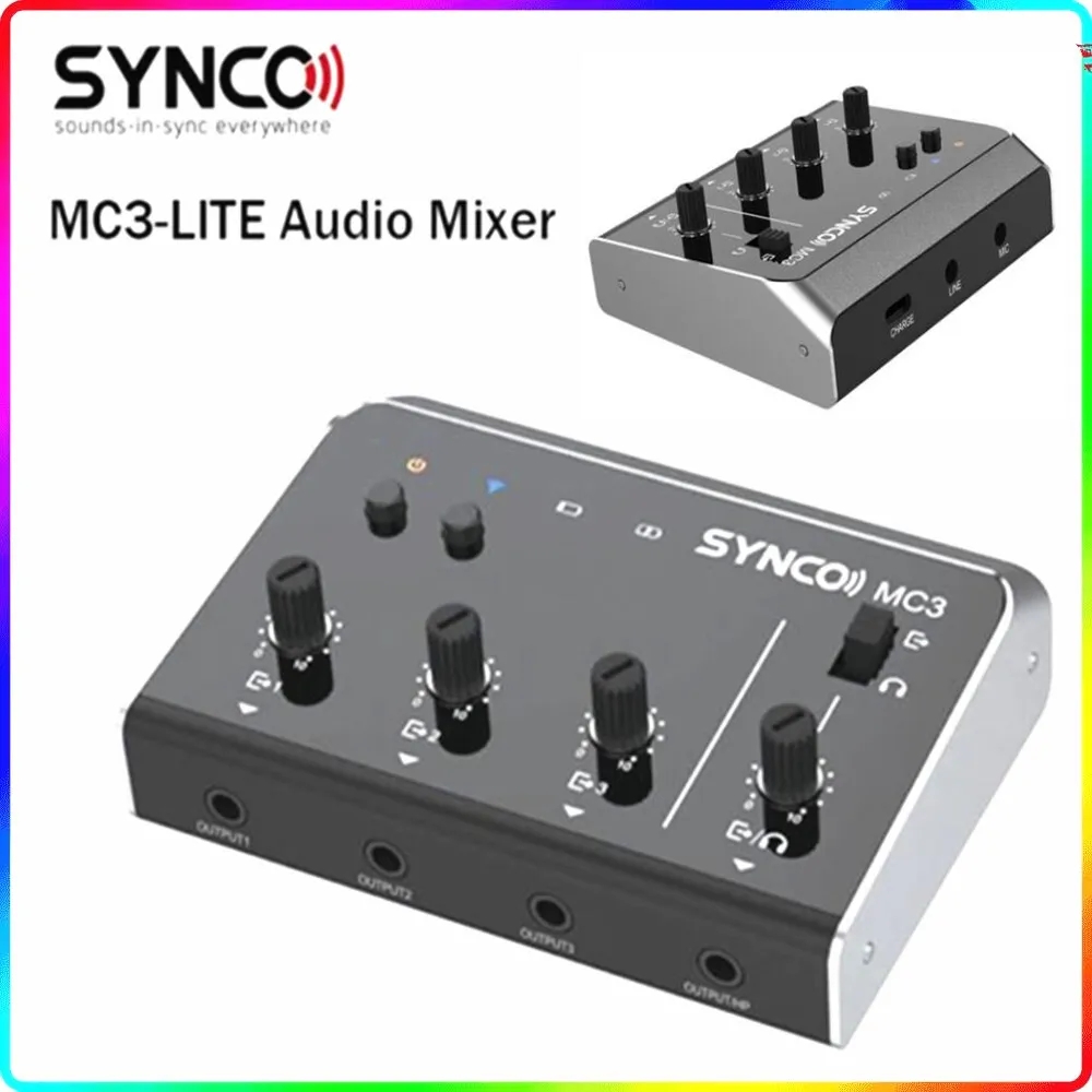 Synco MC3 Lite mélangeur Audio - Audio And Music Mixer avis et prix