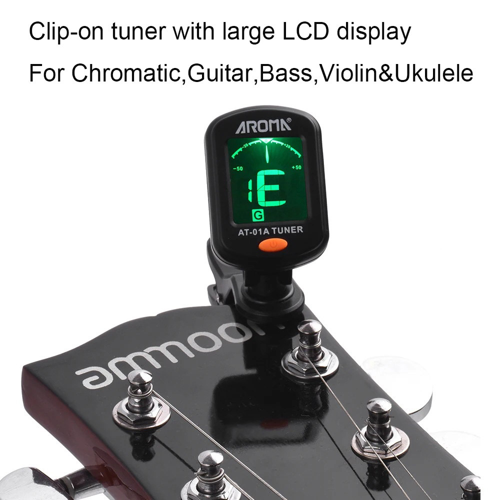 Accordeur de guitare pliable e - Guitar Tuner Clip avis et prix