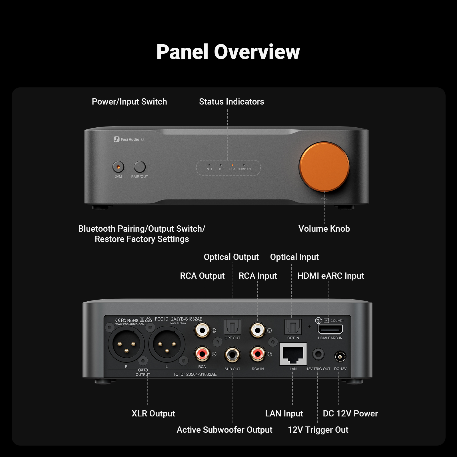 Fosi Audio Hi-Res Music Stream - Audio Without Music avis et prix