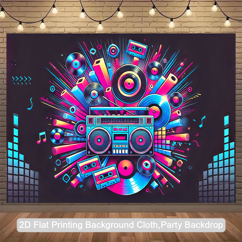 Produit plat 2D, 1 pièce. Boît - Audio Music Background avis et prix