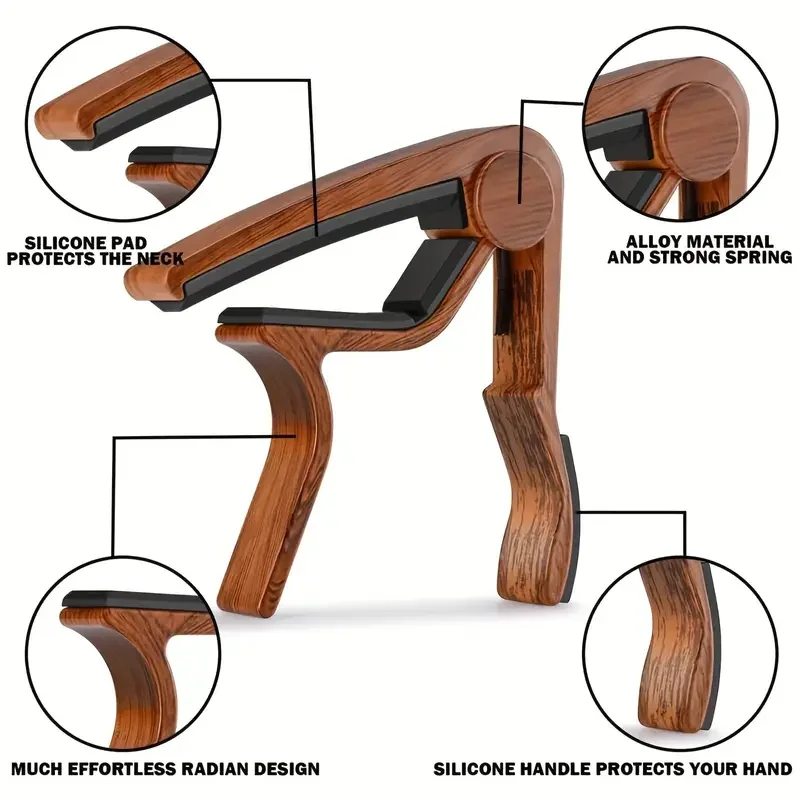 Capodastre de guitare en allia - Guitar Capo Clip avis et prix