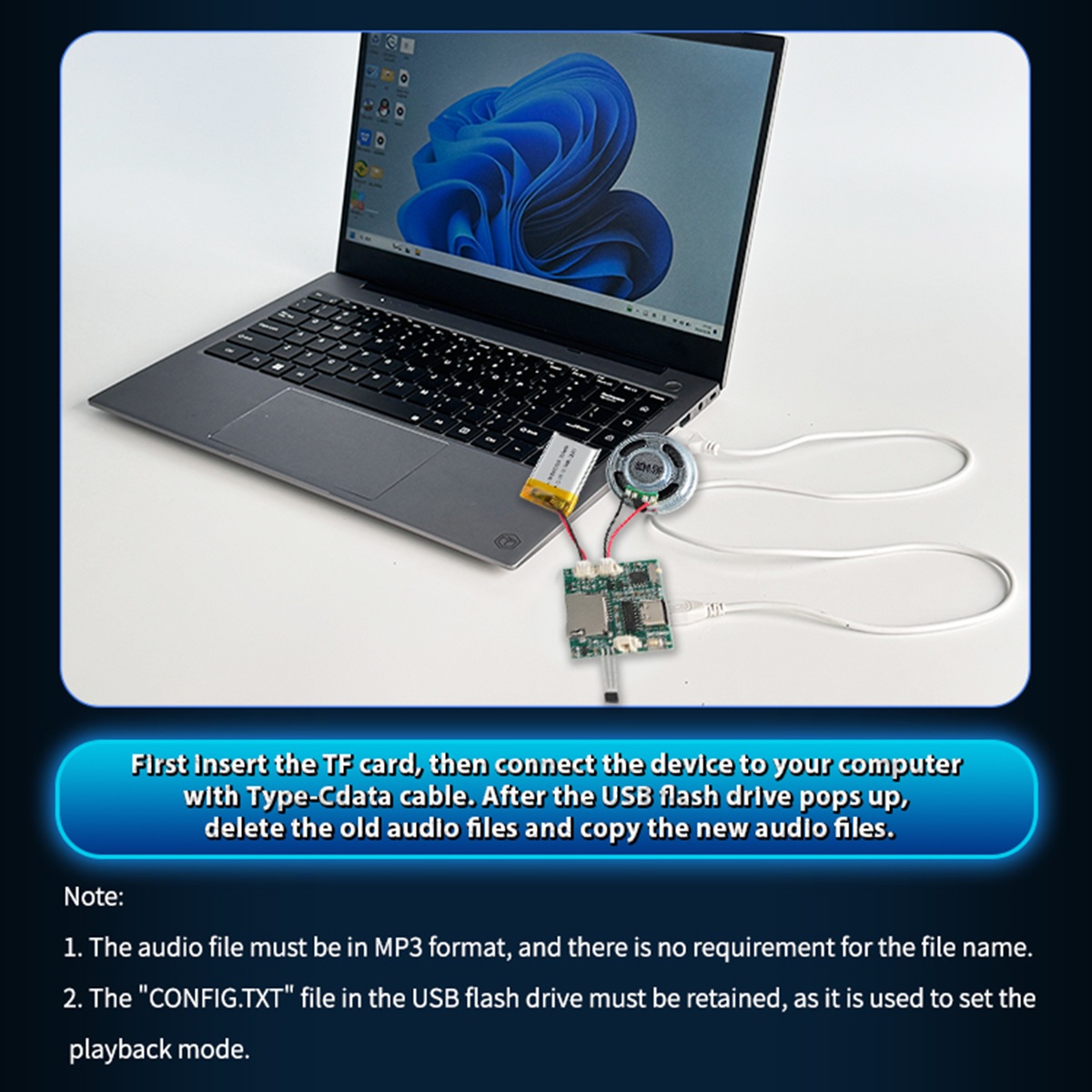 Module enregistreur sonore pro - Audio Music For Download avis et prix