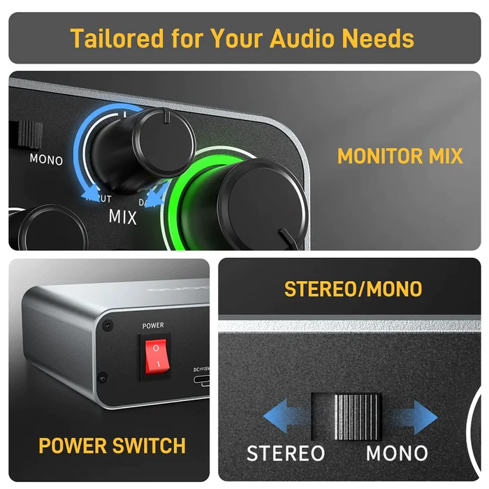 Interfaces audio professionnel - Audio And Music Mixer avis et prix