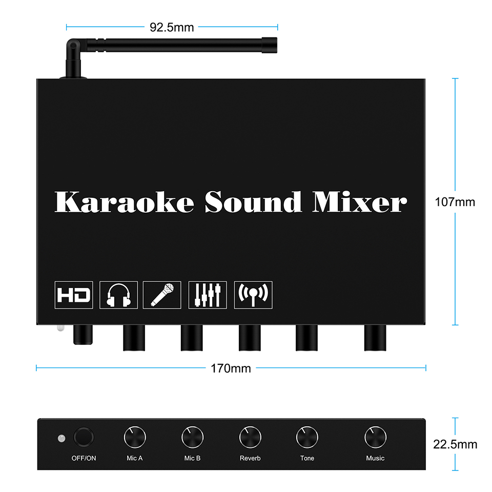 Mélangeur Audio, contrôleur mi - Audio And Music Mixer avis et prix