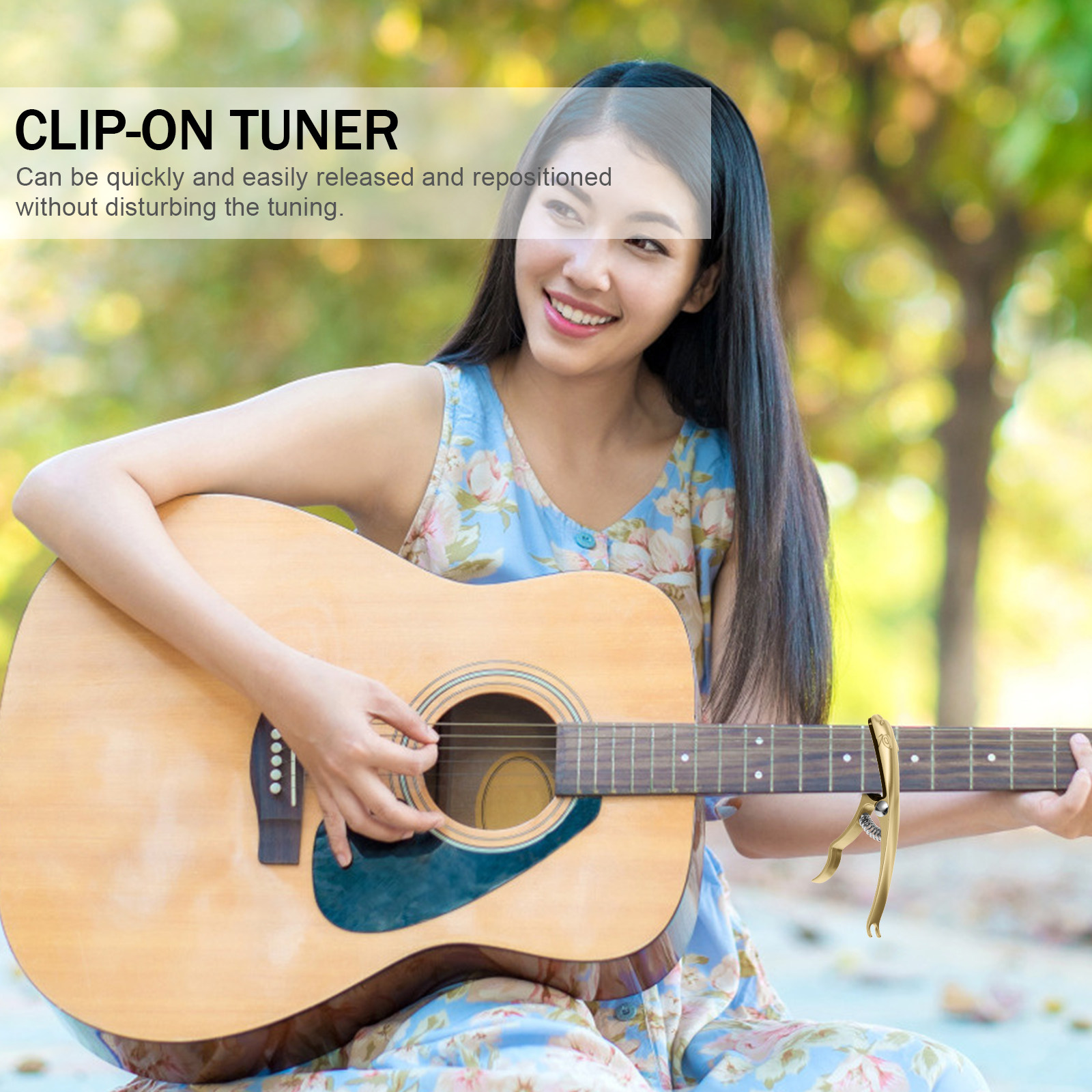 Capodastre pour guitare acoust - Guitar Capo Clip avis et prix