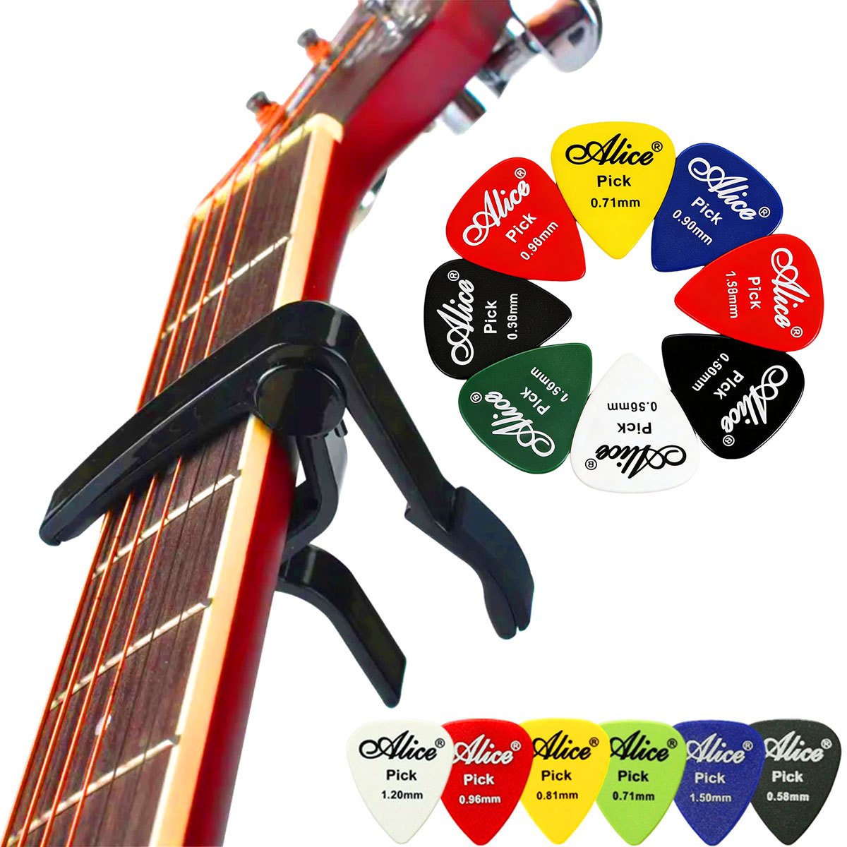 Capodastre de guitare à change - Guitar Capo Clip avis et prix