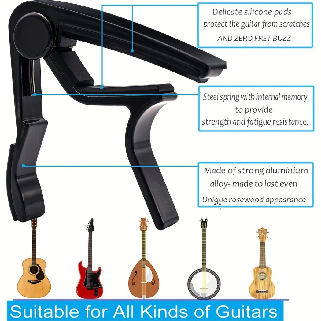 Capodastre de guitare à change - Guitar Capo Clip avis et prix