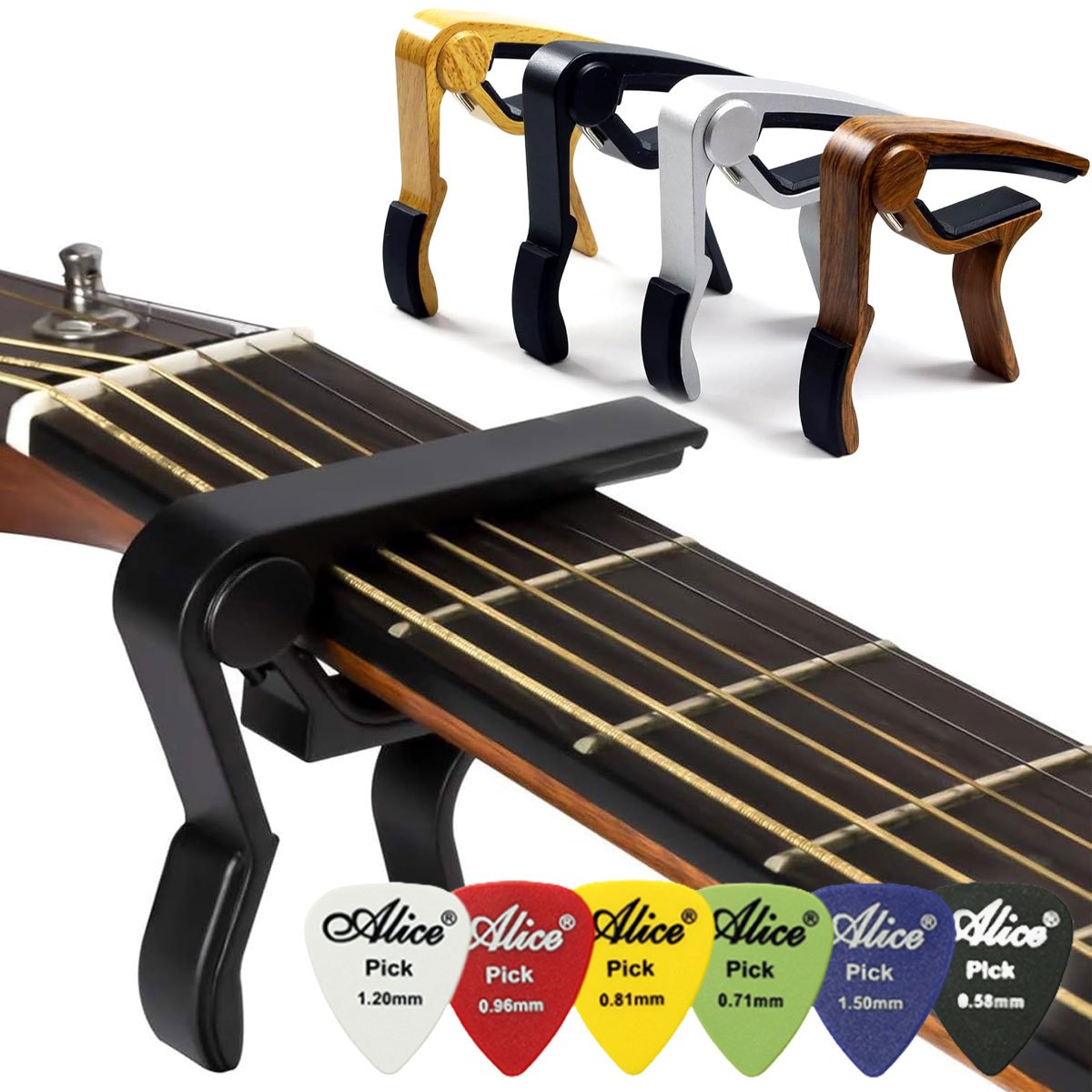 Capodastre de guitare à change - Guitar Capo Clip avis et prix