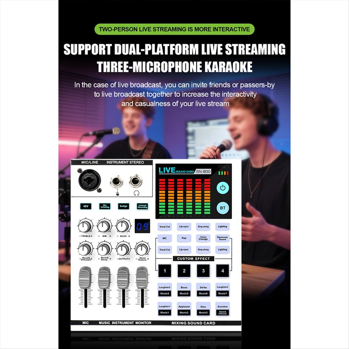 Carte son DTC5 SN800 pour diff - Audio And Music Mixer avis et prix