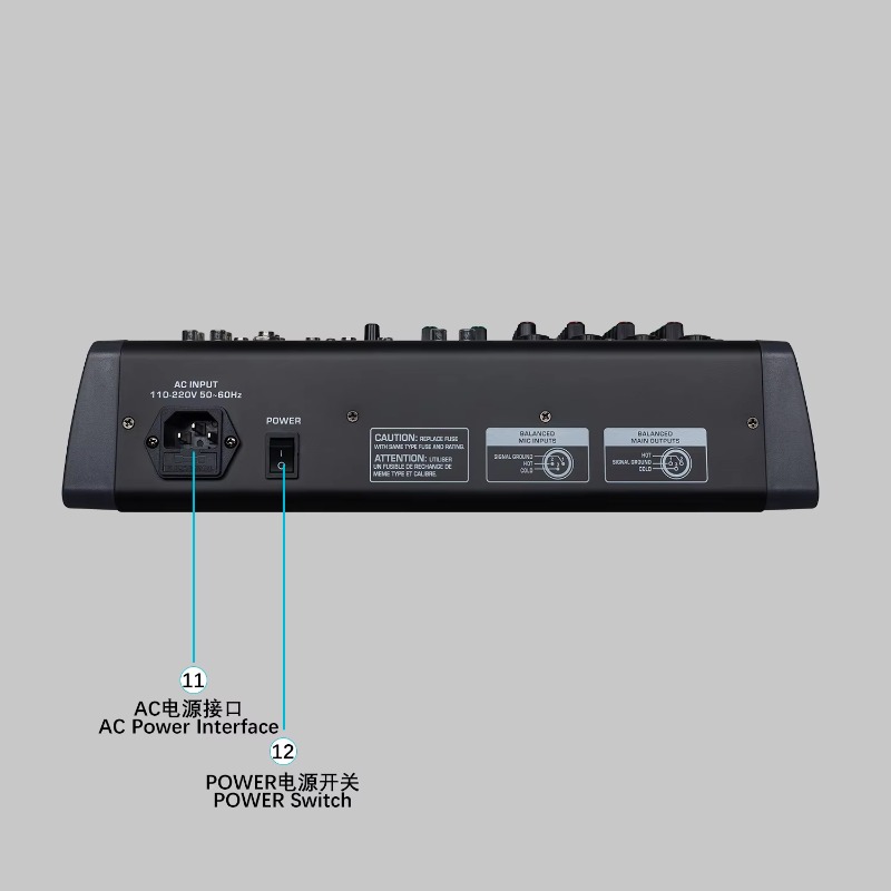 GAX-HLM80 Green Audio, console - Audio And Music Mixer avis et prix