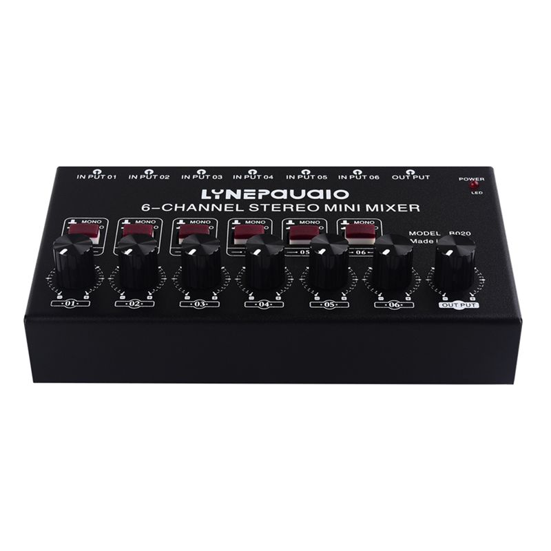 Mini-mixeur audio stéréo 6 can - Audio And Music Mixer avis et prix