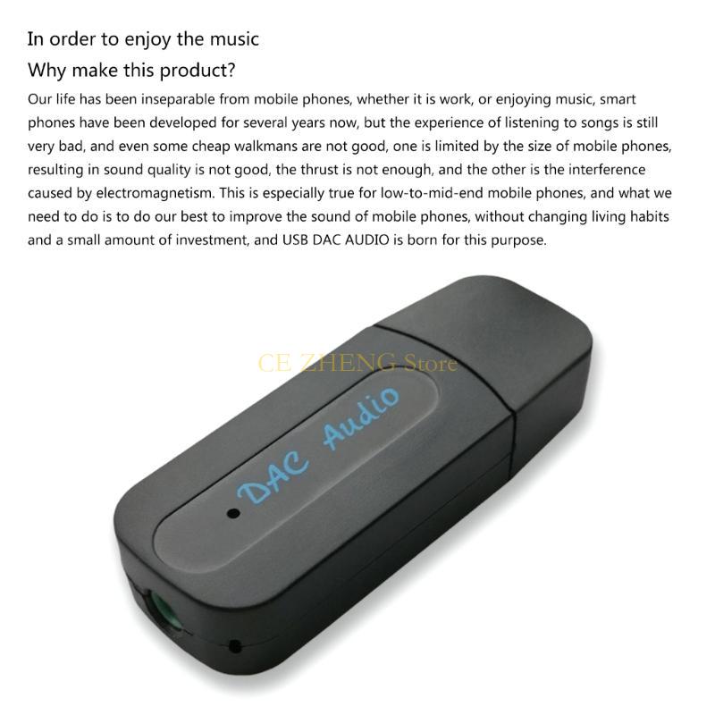 Adaptateur carte son USB profe - Headphone Amplifier Dac avis et prix